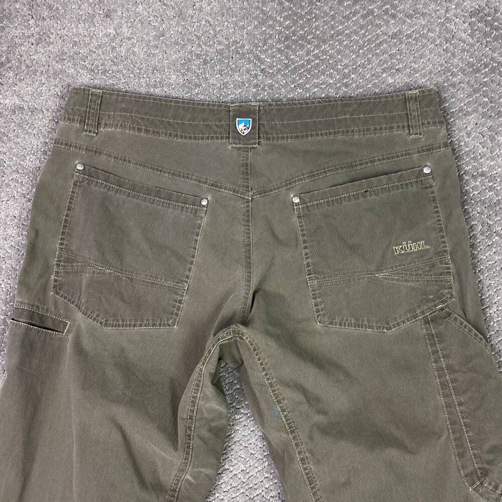 Kuhl Revolvr Pants Men's 38 x 32 Fits 38 x 30 Olive Green Hiking Outdoor - Picture 10 of 16